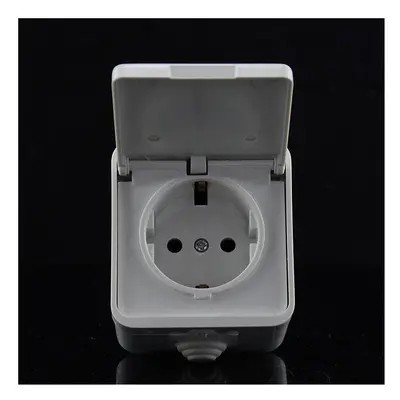 EU Standard Covered Power 16A Socket European Standard Power Outlet Wall Socket