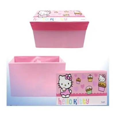 Hello Kitty Toy Storage Bench In Toy Box 30.5 x x 31.5cm Pink