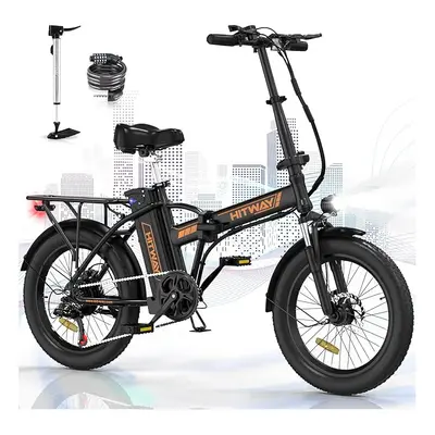 Electric Bike, Bk11, for Adults, 20" Fat Tire E Bike 250W Bicycles