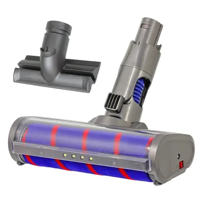 Soft Roller Brush Head Hard Floor Turbine + Upholstery Stair Tool for DYSON SV03 SV04 SV06 Vacuu