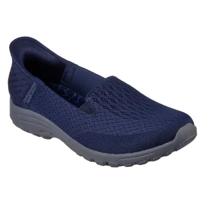 (Blue, (Adults')) Skechers Reggae Fest 2.0 - Guiding Polyester Women's Navy Trainers