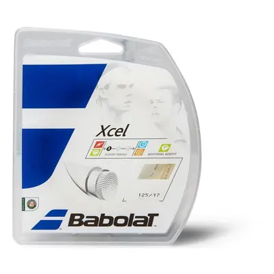 Babolat Unisex's Xcel 12M String White/Natural Size