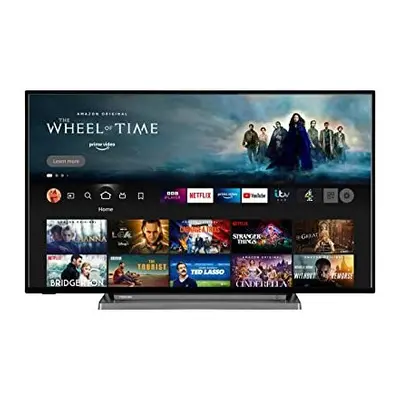 Toshiba UF3D Inch Smart Fire TV 109.2 cm (4K Ultra HD, HDR10, Freeview Play, Prime Video, Netfli