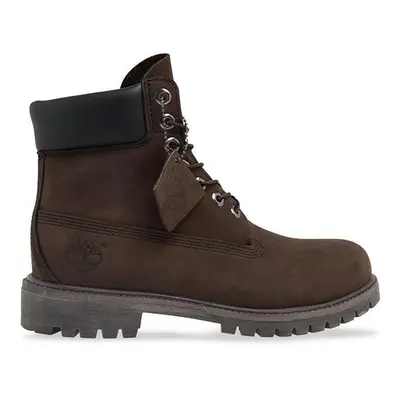 (US 7) TIMBERLAND Mens 6-Inch Premium Waterproof Boots Original Iconic Shoes - Brown