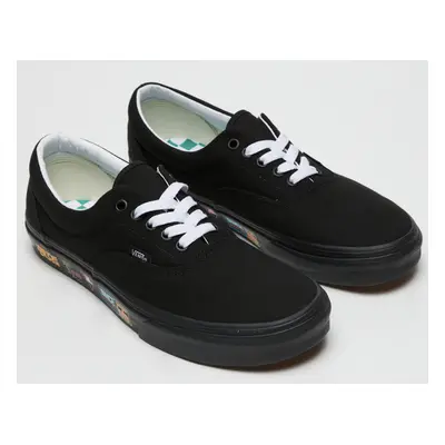 (US 4) Vans Mens Era Market Canvas Casual Sneakers Shoes Skateboard - Black/Neon