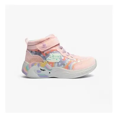 (UK 9.5, Light Pink) Skechers UNICORN DREAMS-MAGICAL DREAMER Girls Trainers Lavender/Multi