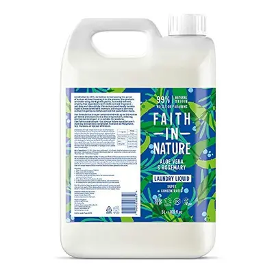 Faith In Nature Natural, Super Concentrated, Laundry Liquid with Aloe Vera and Rosemary Oil, Veg