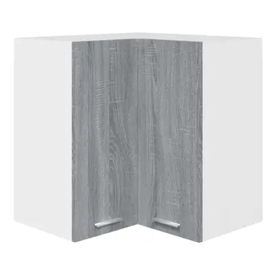 (Grey sonoma) vidaXL Kitchen Cabinet Home Storage Shelf Organiser Cupboard Engineered Wood