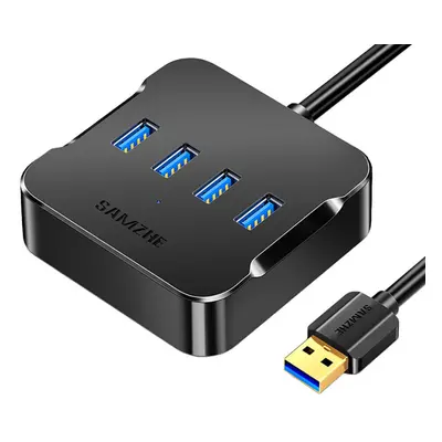 (1.5M) 4Ports USB3.0 Hub High-speed Expansion Dock USB Hub Multi-interface Converter for PC Lapt