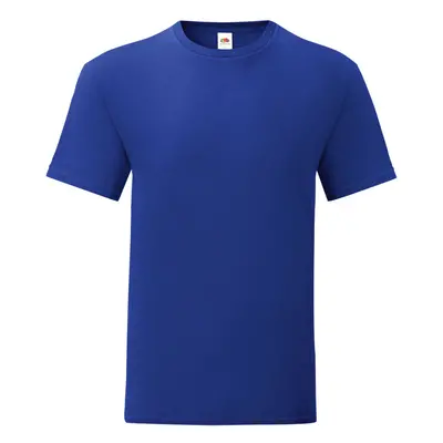 (3XL, Cobalt Blue) Fruit Of The Loom Mens Iconic T-Shirt (Pack Of 5)