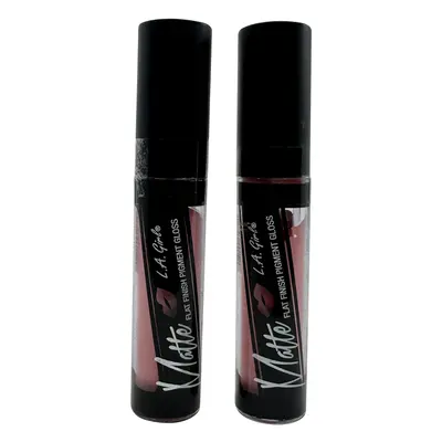 L.A. Girl Matte Flat Finish Pigment Gloss GLG831 Fantasy 0.17 OZ Set of