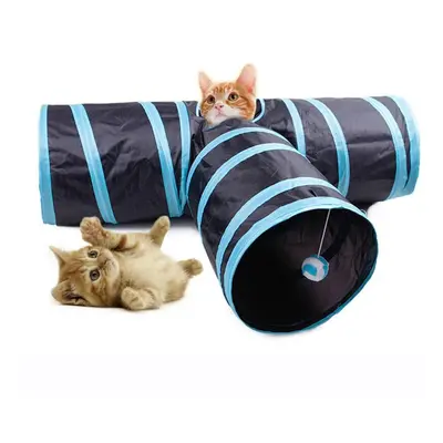 3 Way Cat Playing Tunnel Creative Pet Cat Floding Decompression Toys