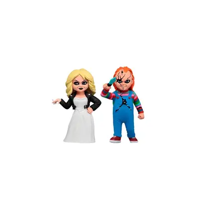 Chucky & Tiffany Toony Terrors Figure Set from Child's Play Bride Of Chucky - NECA