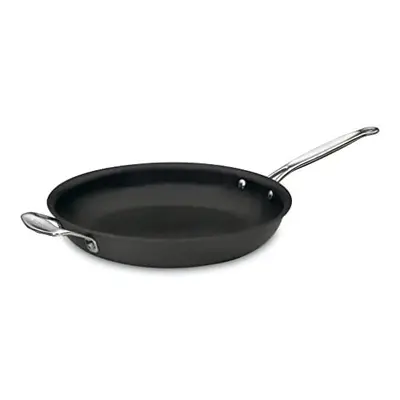 Cuisinart 622-30H Chef's Classic Nonstick Hard Anodized 12-Inch Skillet Aluminum, Black/Stainles