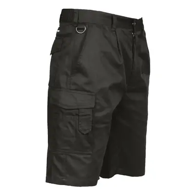 (M, Black) Portwest Mens Cargo Shorts