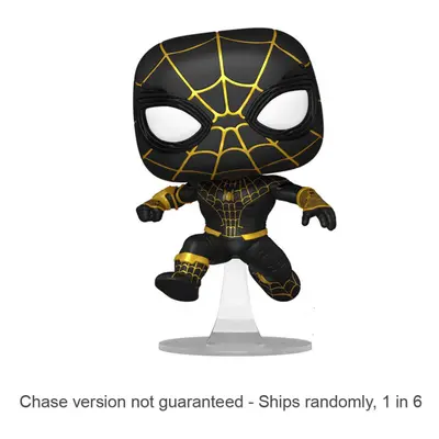 SpiderMan on Black Suit Unmasked US Exclusive Pop! Vinyl