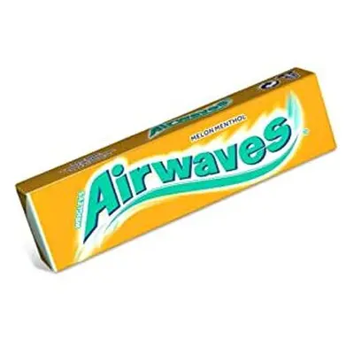 2 Full Packs of WRIGLEY'S Airwaves Chewing Gum (60 Single Packs) Melon