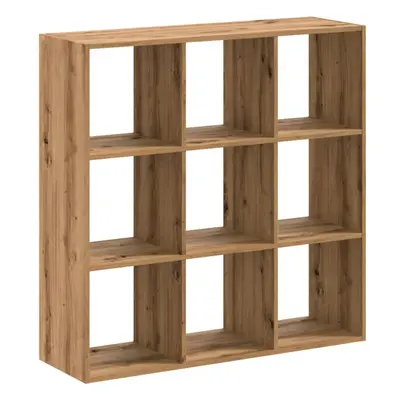 (oak, x x cm) vidaXL Bookcase Bookshelf Book Rack Storage Cabinet Engineered Wood