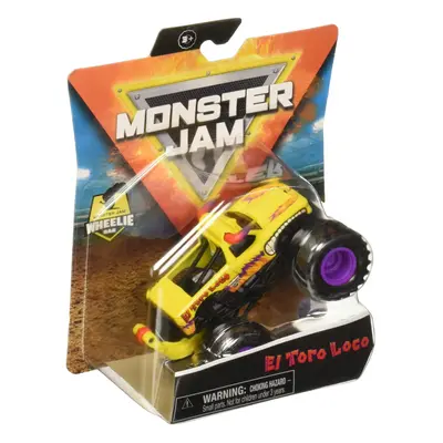 Monster Jam Spin Master 1:64 Diecast Monster Truck with Wheelie Bar: Arena Favorites El Toro Loc