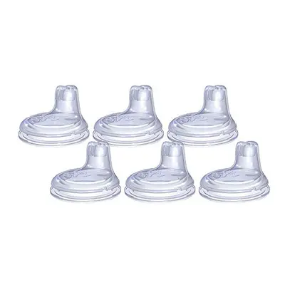 Nuby Sippy Gripper Cup Replacement Spouts (6 Count)