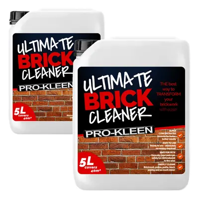 (2) Pro-Kleen Brick Cleaner 5L