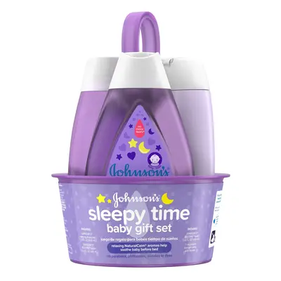 Johnson's Sleepy Time Bedtime Baby Gift Set with Relaxing NaturalCalm