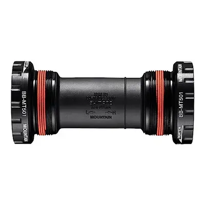 BB-MT501 English Bottom Bracket - English, 68/73mm, Fits Hollowtech II Spindle, Black