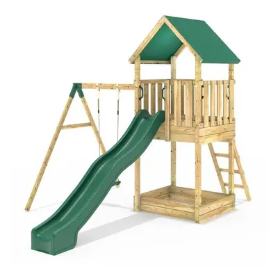 (Swing Wychwood) Rebo Modular Wooden Climbing Frame Adventure Playset