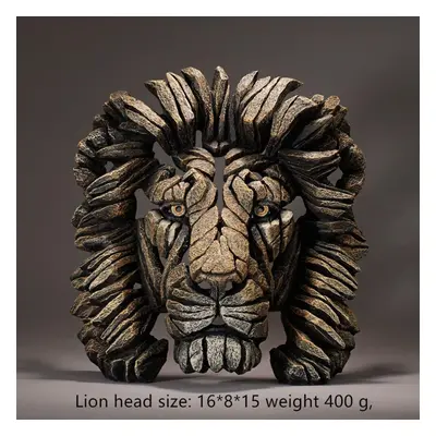 (Lion) New Trends Contemporary Nordic Style Animal Sculpture Home Decoration Lion Tiger Bust Of 