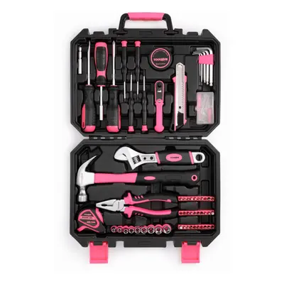 ToughHub Pcs Pink Tool Kit ? DIY Hand Tool Set for Home Repairs & Maintenance - Tool Box with To