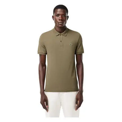 (Green, L) Lacoste Mens Slim Fit Short Sleeve Polo Shirts