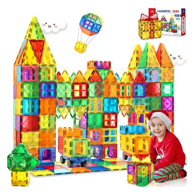 Magnetic Tiles 100PCS Magnet Building Blocks for Kids Educational Magnetic Blocks Sensory Toys M