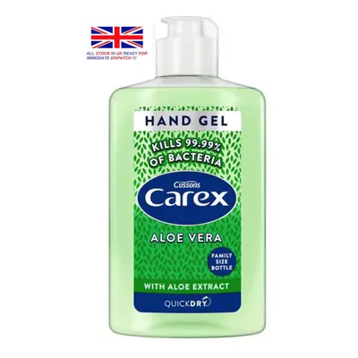 6 X Carex hand gel Hand sanitizer Quick dry No water 300ml FAMILYSIZE