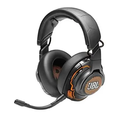 JBL Quantum ONE Over-Ear USB Wired Professional Gaming Headset with Head Tracking-Enhanced Quant