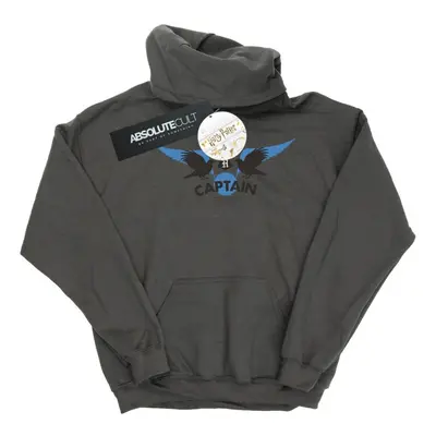 (L, Charcoal) Harry Potter Mens Ravenclaw Captain Hoodie