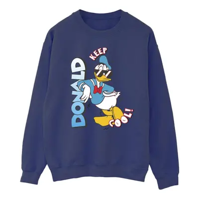 (XL, Navy Blue) Disney Mens Donald Duck Cool Sweatshirt