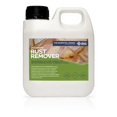 (1 Litre) Rust Stain Remover For Patio Natural Stone Paving or Concrete Drive Acid-Free