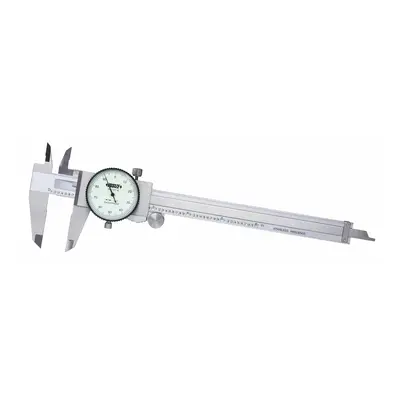 INSIZE Dial Caliper, 0-6", Graduation 001"