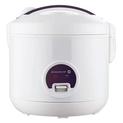 Reishunger Rice Cooker and Steamer - Keep-Warm Function, Premium Quality Inner Pot, Spatula & Me