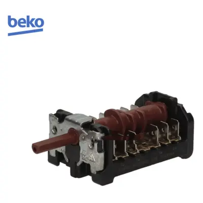 GENUINE BEKO BBXDF22300S Bottom Oven Function Selector Switch