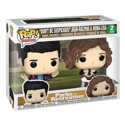 Funko Pop! TV Parks and Recreation Jean-Ralphio & Mona-Lisa Pack