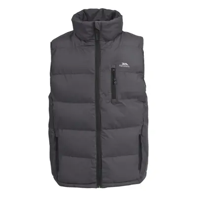 (M, Flint) Trespass Mens Padded Gilet Bodywarmer Clasp