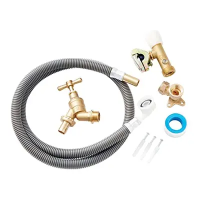 - Flexable Hose Garden Tap Kit Outdoor Living Complete Set