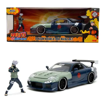 Jada Naruto Shippuden Mazda with Kakashi Figure 1:24 Diecast Car