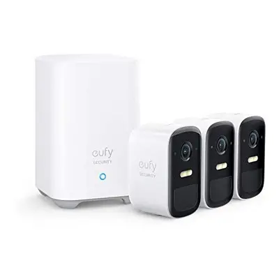 eufy security eufyCam 2C Security Camera Outdoor, Home Security Camera Systems, 180-Day Battery 