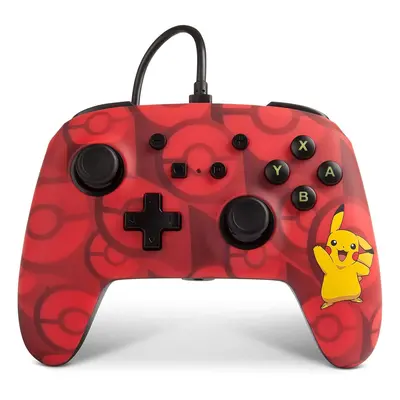 PowerA Officially Licensed Nintendo: Enhanced Wired Controller - Pokemon (Nintendo Switch)