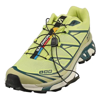 (11.5) Salomon Xt-6 Mens Fashion Trainers in Lime Green