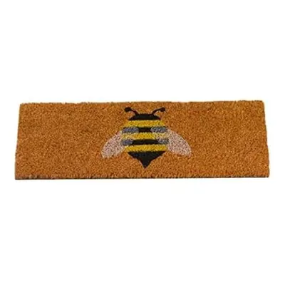 Smart Garden Natural Coir Anti Slip Insert Bumble Bee Door Mat 53x23cm