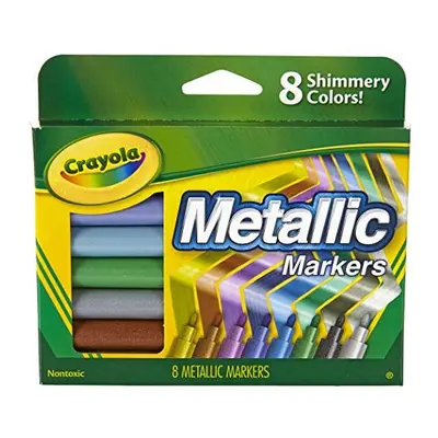 Crayola Metallic Markers, Count