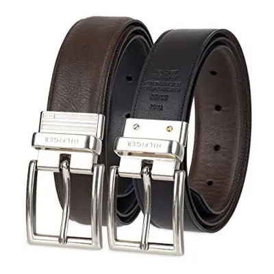 Tommy Hilfiger Mens Reversible Belt BrownBlack